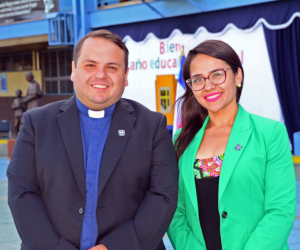 P. Osvaldo Valenzuela y Carolina Alfaro