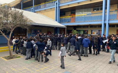 Segundo simulacro de evacuación por emergencias