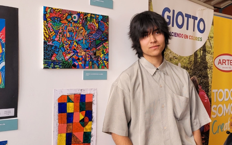 Jeremías Rain: “El arte es una forma de expresarse y dar vida a las ideas”