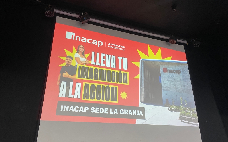 Estudiantes de IV° Medio participan en jornada de orientación vocacional junto a INACAP