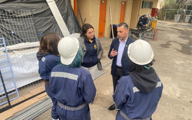 Visita rector Salesianos Antofagasta
