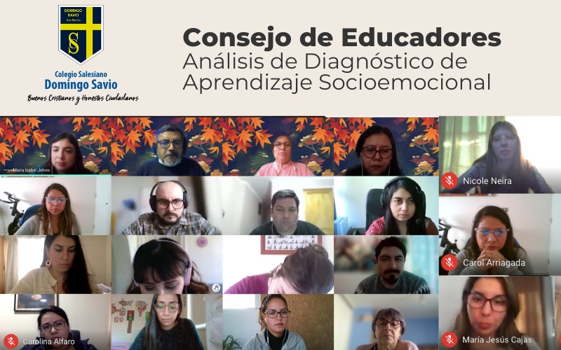 Educadores de colegio Domingo Savio reflexionaron sobre los resultados del Diagnóstico de Aprendizaje Socioemocional