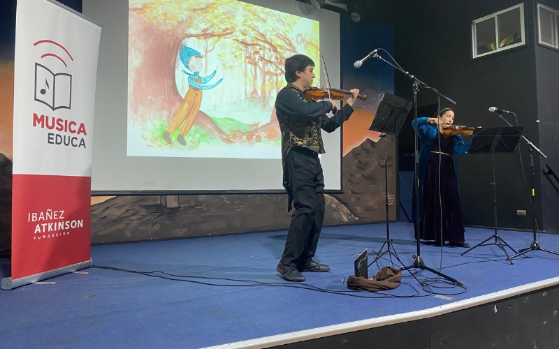 Estudiantes del colegio Domingo Savio asistieron a entretenido Concierto Educativo